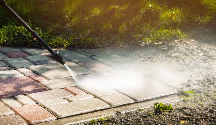 Paver Cleaning & Sealing example 1