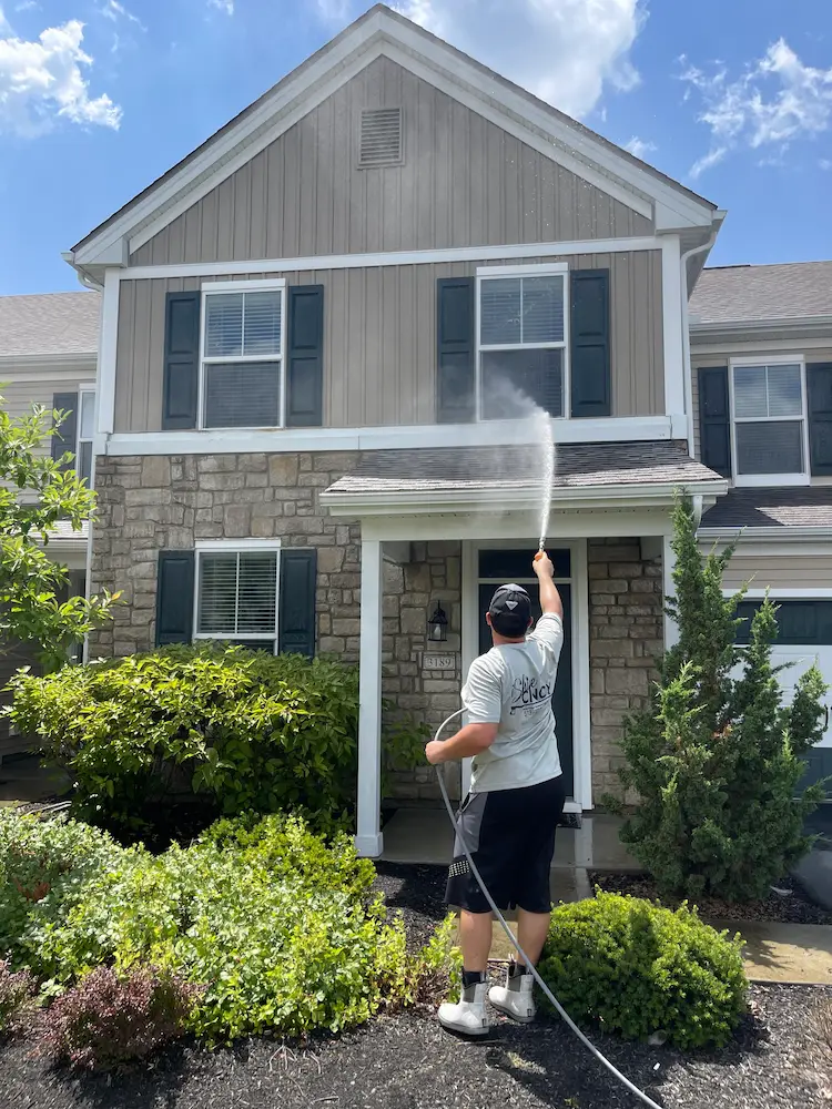 Soft Washing example 4