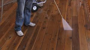 Wood Deck Cleaning